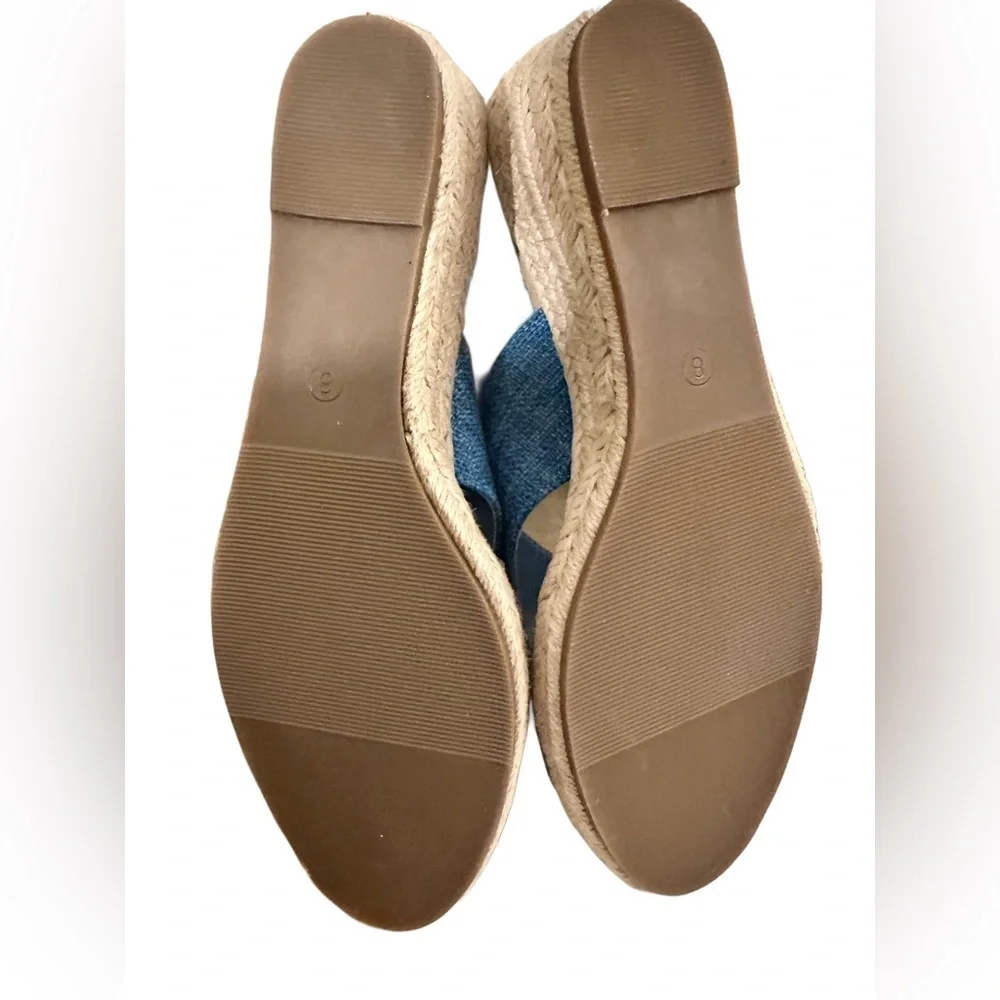 Women's Platform Espadrille Wedge Sandals Bowknot Open Toe Dress Casual Shoe